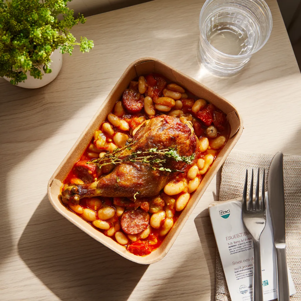 Cassoulet maison au canard
