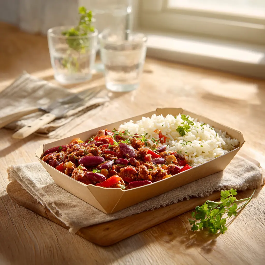 Chili Con Carne , riz de camargue