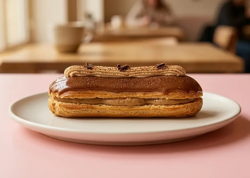 [2216] Eclair pâtissier au café