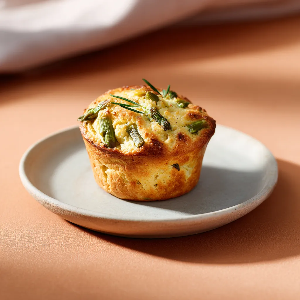 Muffin aux asperges