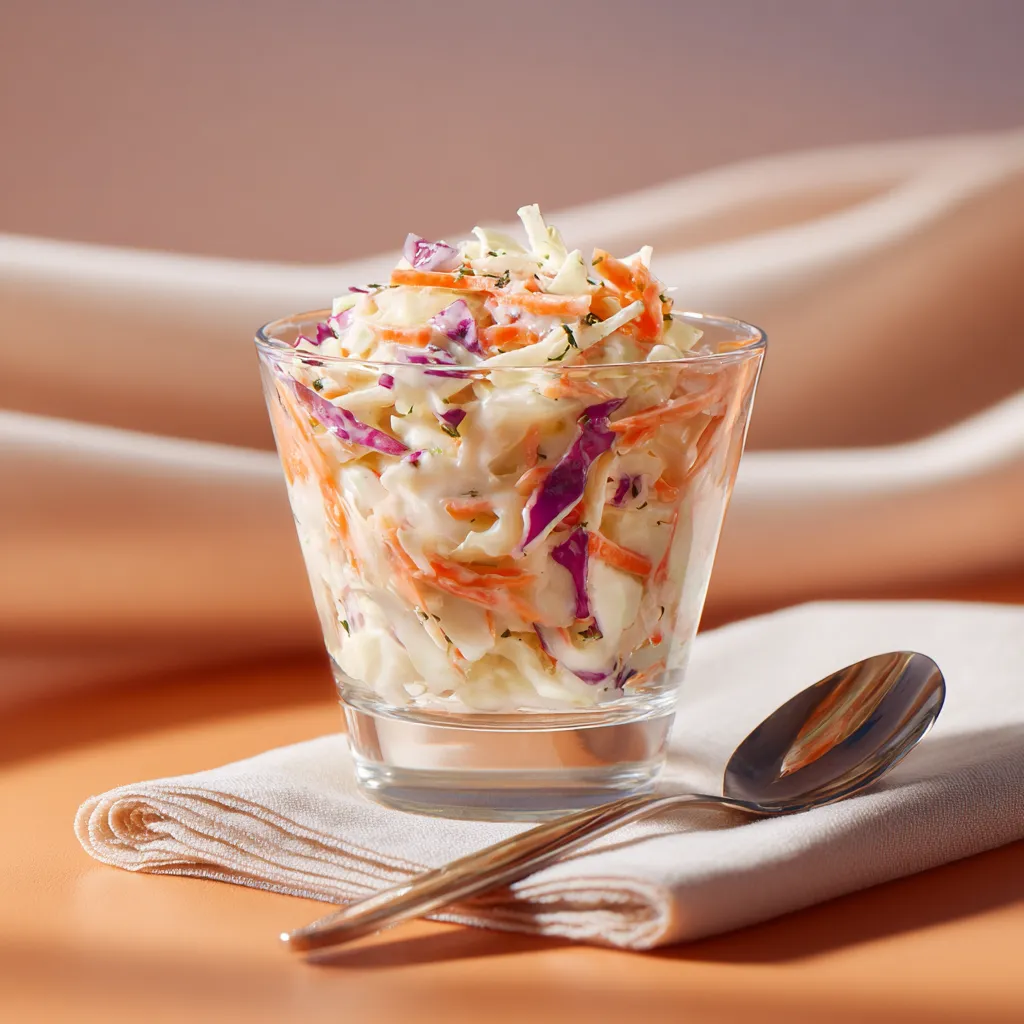 Verrine coleslaw